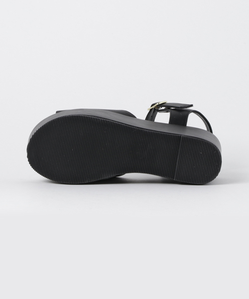 WEGO（ウィゴー）の「WEGO/厚底サンダル（サンダル・レディース・ホワイト/シルバー/ピンク/ブラック・MEDIUM/LARGE）」の6枚目の写真