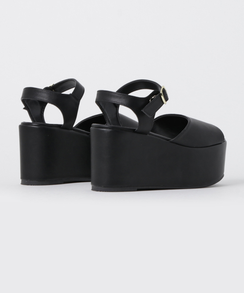 WEGO（ウィゴー）の「WEGO/厚底サンダル（サンダル・レディース・ホワイト/シルバー/ピンク/ブラック・MEDIUM/LARGE）」の7枚目の写真