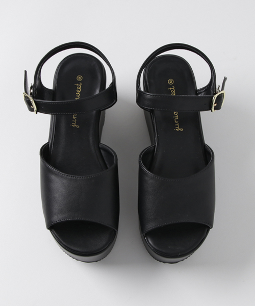 WEGO（ウィゴー）の「WEGO/厚底サンダル（サンダル・レディース・ホワイト/シルバー/ピンク/ブラック・MEDIUM/LARGE）」の8枚目の写真