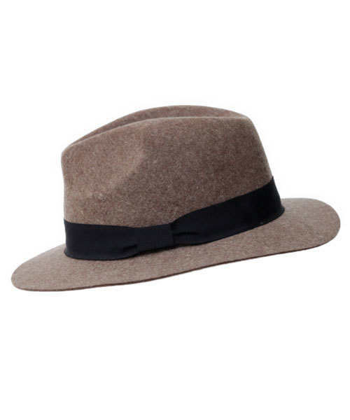 14+(イチヨンプラス)の「KIDSつば広中折ハット(ハット・キッズ・ベージュ/ブラック・FREE)」の5枚目の写真