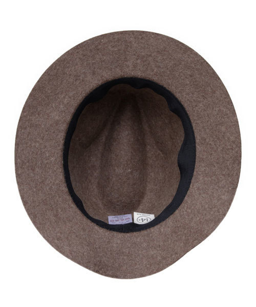 14+(イチヨンプラス)の「KIDSつば広中折ハット(ハット・キッズ・ベージュ/ブラック・FREE)」の7枚目の写真