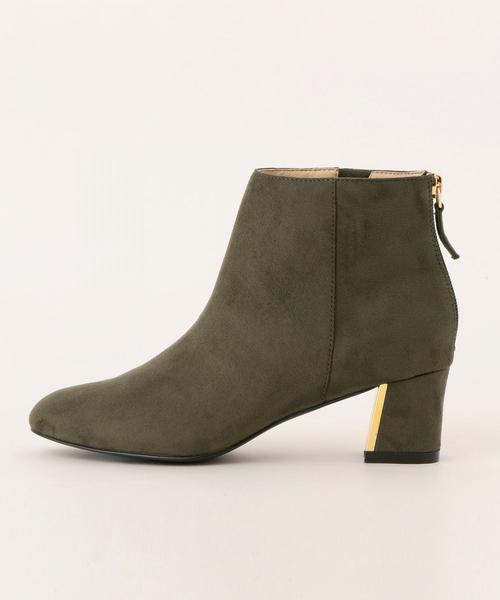 Boisson Chocolat（ボワソンショコラ）の「BFCﾒﾀﾙﾋｰﾙSBT55○（ブーツ・レディース・オリーブ/その他/ブラック/ベージュ・23.5cm/23cm/22.5cm/22cm/25cm/24.5cm/24cm）」の7枚目の写真