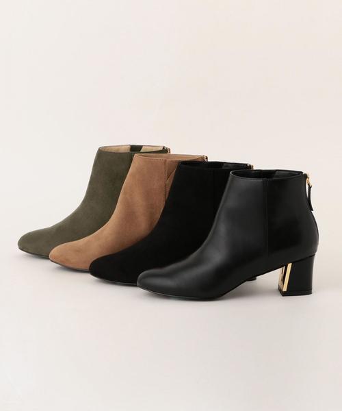 Boisson Chocolat（ボワソンショコラ）の「BFCﾒﾀﾙﾋｰﾙSBT55○（ブーツ・レディース・オリーブ/その他/ブラック/ベージュ・23.5cm/23cm/22.5cm/22cm/25cm/24.5cm/24cm）」の12枚目の写真