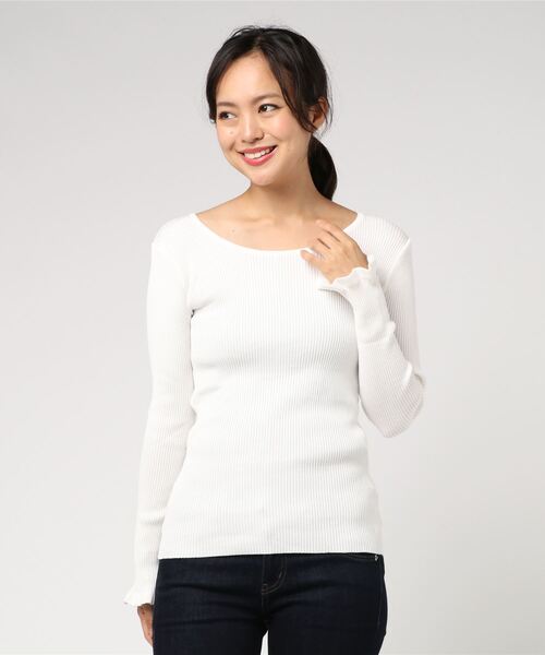 KOBE LETTUCE（コウベレタス）の「4typeベーシックリブニットトップス（ニット/セーター・レディース・その他/その他2/ホワイト系その他/ブラック系その他/グレー系その他/ベージュ系その他/ブルー系その他/レッド系その他/ブラック系その他2/グレー系その他2/ベージュ系その他2/ブルー系その他2/レッド系その他2/ホワイト系その他2/その他4/その他3/ピンク系その他2/ブラック系その他3/ブルー系その他7/ブルー系その他5/ホワイト系その他3/ブルー系その他4/ブルー系その他3/その他5/その他6/レッド系その他3/ピンク系その他/グレー系その他3/ピンク系その他3/イエロー系その他/イエロー系その他3/グレー系その他5/グレー系その他4/イエロー系その他2/グレー系その他6/ベージュ系その他5/ベージュ系その他4/ベージュ系その他6/ネイビー/キャメル/ブラック系その他4/レッド系その他4/ベージュ系その他3/その他7/ホワイト系その他4/グレー系その他7/ブラウン系その他3/パープル/ブラック/ブルー/モカ/ボルドー/ブラウン系その他/パープル系その他/パープル系その他2/パープル系その他3/ベージュ系その他7/ブラック系その他5/ブラウン系その他2/レッド系その他5/その他16/その他17/その他18/ホワイト系その他5/ホワイト系その他6/ホワイト系その他7/その他8/その他9/その他10/その他11/その他12/その他13/その他14/その他15/ブラウン系その他5/ブラウン系その他6/ブラウン系その他4/ブラウン/その他19/その他20/その他21/その他22/その他23/ライトグレー/オレンジ系その他/オレンジ系その他4/オレンジ系その他3/オレンジ系その他2/その他26/その他25/その他24/その他27/その他29/その他30/その他32/その他28/その他31/その他33/マスタード/イエロー系その他4/イエロー系その他5/イエロー系その他6/ピンク系その他7/ピンク系その他5/ピンク系その他6/その他1/ブルー系その他6/Beige/イエロー/その他34/イエロー系その他7/ベージュ/その他35/ホワイト系1/ピンク系その他4/ホワイト系2/ブラウン系その他7/ベージュ系1/ベージュ系/ホワイト系3/ホワイト系4/グレー系/ホワイト系/ホワイト系5/ブルー系/レッド系/グリーン系1/グリーン系/ブラック系その他6/グリーン系2/グリーン系3/ライトグリーン/グリーン系5/グリーン系4/パープル系/パープル系2/ピンク系1/サーモンピンク/パープル系1/サックスブルー/ピンク系2/ピンク系/サックスブルー系/ラベンダー/サックスブルー系1/サックスブルー系2・1/FREE/2/3/4）」の5枚目の写真