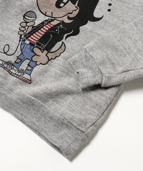 JOEY HYSTERIC（ジョーイヒステリック）の「JOEY-1234 pt スウェット【XS/S/M】（スウェット・キッズ・ブラック/グレー/マジェンタ・X-SMALL/SMALL/MEDIUM）」の5枚目の写真