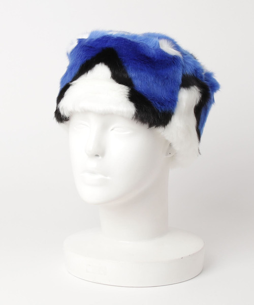 ALDIES（アールディーズ）の「Jason Fur Hat / ジェイソンファーハット（ハット・メンズ・ピンク/ブルー・MEDIUM/SMALL）」の7枚目の写真