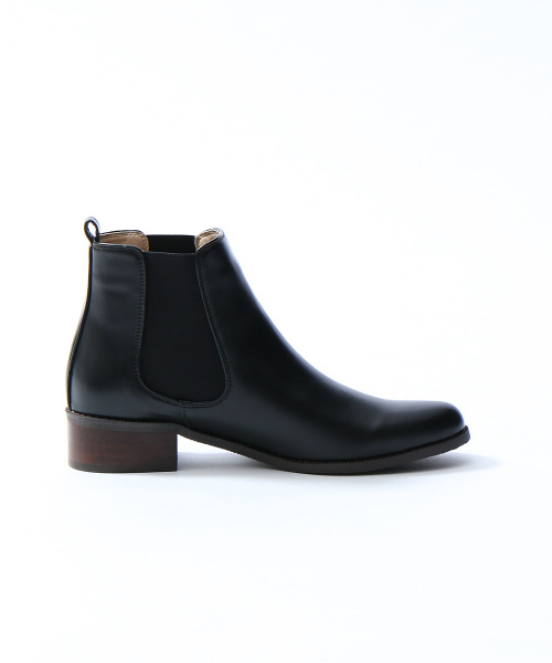 PICHE ABAHOUSE（ピシェ アバハウス）の「追加生産【WEB別注】サイドゴアブーツ（ブーツ・レディース・ブラック/ダークブラウン・S/M/L）」の5枚目の写真