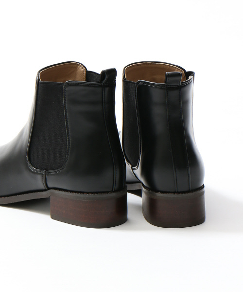 PICHE ABAHOUSE（ピシェ アバハウス）の「追加生産【WEB別注】サイドゴアブーツ（ブーツ・レディース・ブラック/ダークブラウン・S/M/L）」の11枚目の写真