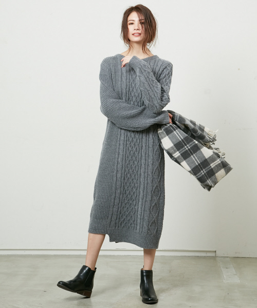 PICHE ABAHOUSE（ピシェ アバハウス）の「追加生産【WEB別注】サイドゴアブーツ（ブーツ・レディース・ブラック/ダークブラウン・S/M/L）」の12枚目の写真