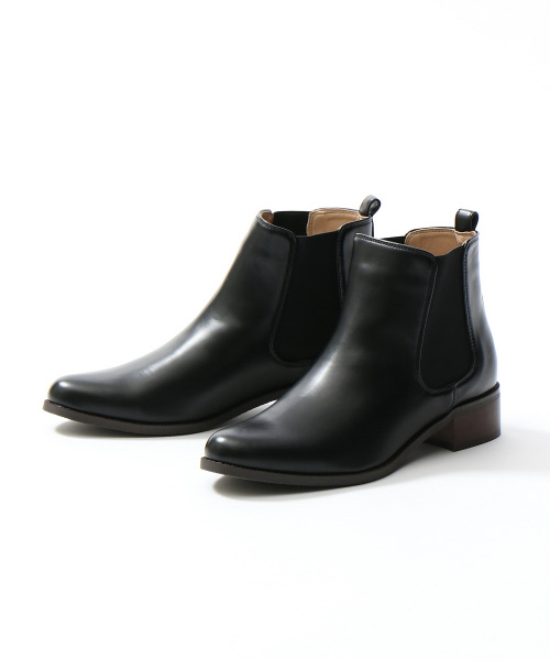 PICHE ABAHOUSE（ピシェ アバハウス）の「追加生産【WEB別注】サイドゴアブーツ（ブーツ・レディース・ブラック/ダークブラウン・S/M/L）」の20枚目の写真