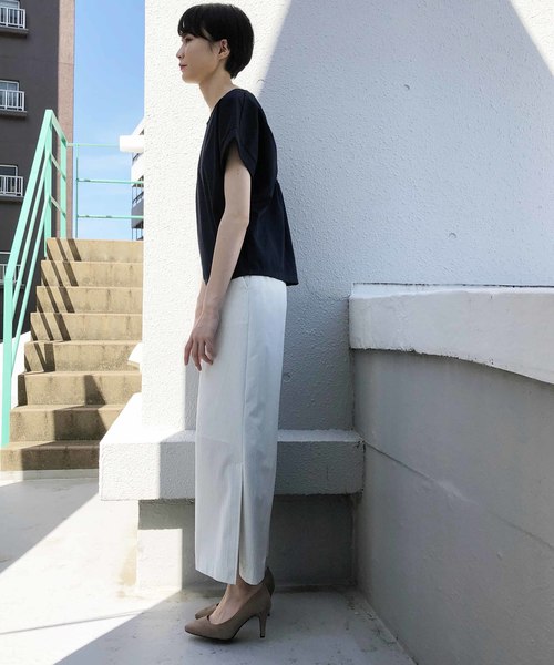 PICCIN(ピッチン)の「コードレーンワイドパンツ(その他パンツ・レディース・ベージュ/ネイビー/ライトグリーン・MEDIUM/LARGE)」の20枚目の写真