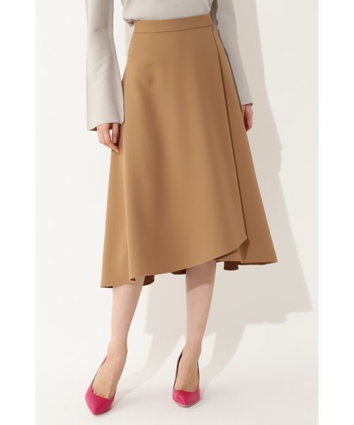 22 OCTOBRE（ヴァンドゥ－オクトーブル）の「ラップフレアスカート（スカート・レディース・ピンク/ブルー/ナチュラル・36/38）」の2枚目の写真