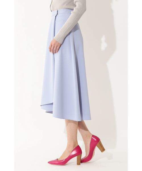 22 OCTOBRE（ヴァンドゥ－オクトーブル）の「ラップフレアスカート（スカート・レディース・ピンク/ブルー/ナチュラル・36/38）」の19枚目の写真