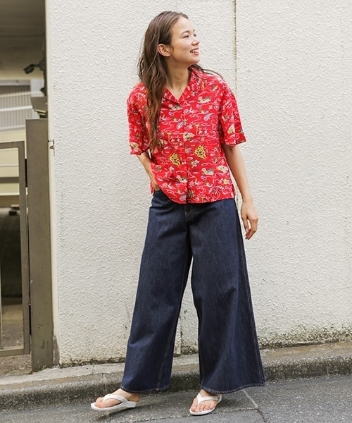 niko and...（ニコアンド）の「[CITY CREEK]ギョサンウィメンズ（サンダル・レディース・カーキ/オレンジ/ホワイト・LARGE/MEDIUM）」の7枚目の写真