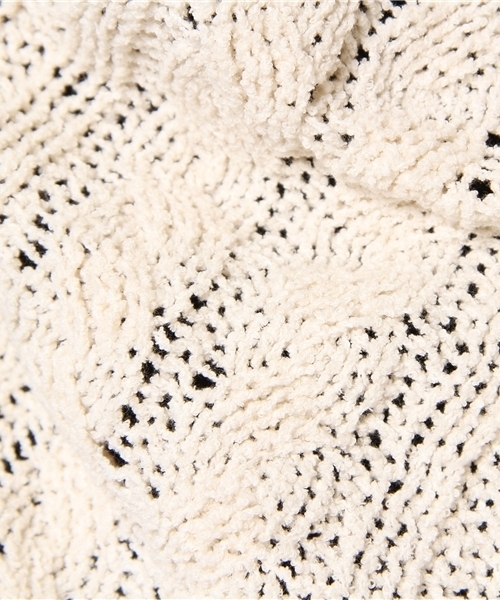 NANO universe(ナノユニバース)の「ケーブルニットプルオーバー 7/S(ニット/セーター・レディース・アイボリー/ベージュ・FREE)」の8枚目の写真