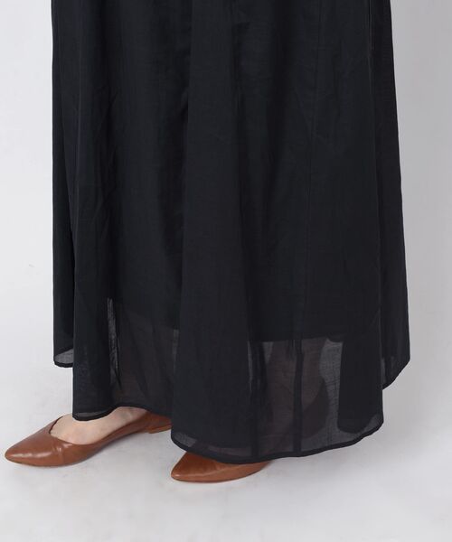 SHIPS（シップス）の「〈手洗い可能〉フレアマキシスカート◇（スカート・レディース・ブラック/ベージュ/オレンジ/ブルー/グリーン・ONE SIZE）」の14枚目の写真