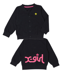 X-girl Stages | BASIC CARDIGAN （4T～7T）(カーディガン/ボレロ)