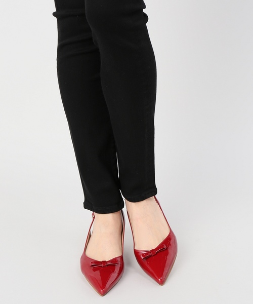 LE TALON（ルタロン）の「4cmポインテッドリボンバックベルトパンプス◆（パンプス・レディース・ブラック/ブラウン/レッド・22cm/22.5cm/23cm/23.5cm/24cm/24.5cm/25cm）」の7枚目の写真