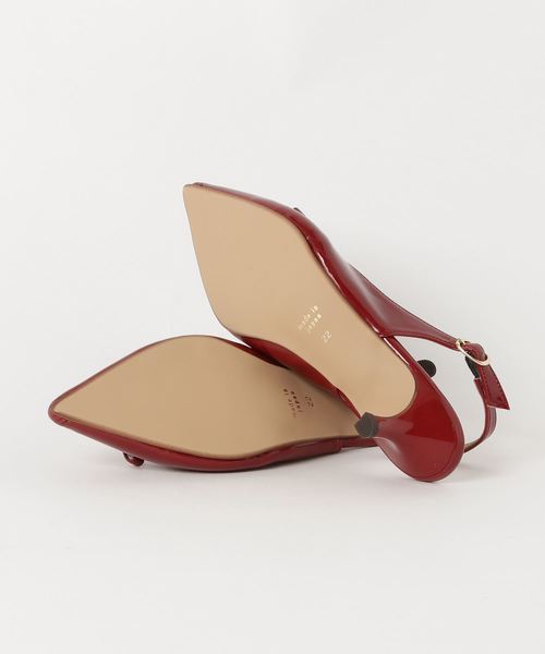 LE TALON（ルタロン）の「4cmポインテッドリボンバックベルトパンプス◆（パンプス・レディース・ブラック/ブラウン/レッド・22cm/22.5cm/23cm/23.5cm/24cm/24.5cm/25cm）」の5枚目の写真