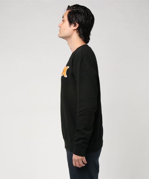 Hurley (ハーレー)の「OAO SENILE CREW NECK FLLECE/ハーレー 長袖 スウェット トレーナー(スウェット・メンズ・ブラック/ネイビー/グレー・SMALL/MEDIUM/LARGE/X-LARGE)」の5枚目の写真