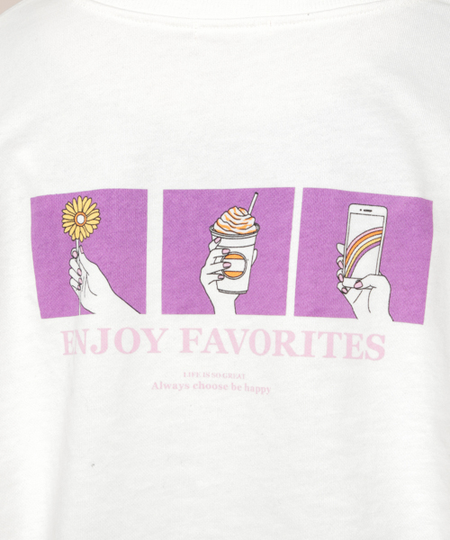 apres jour（アプレジュール）の「MA-1プリントスウェット【ZOZOTOWN限定アイテム】（スウェット・レディース・ブラック/ネイビー/オフホワイト/その他・フリー）」の12枚目の写真