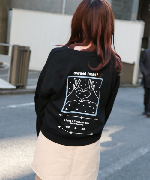 apres jour（アプレジュール）の「MA-1プリントスウェット【ZOZOTOWN限定アイテム】（スウェット・レディース・ブラック/ネイビー/オフホワイト/その他・フリー）」の16枚目の写真