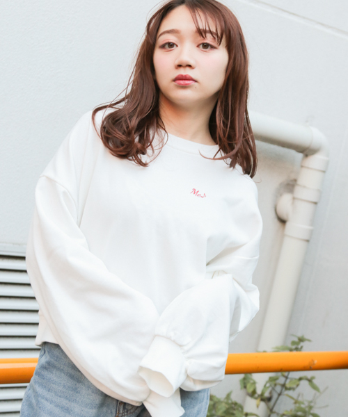 apres jour（アプレジュール）の「MA-1プリントスウェット【ZOZOTOWN限定アイテム】（スウェット・レディース・ブラック/ネイビー/オフホワイト/その他・フリー）」の21枚目の写真