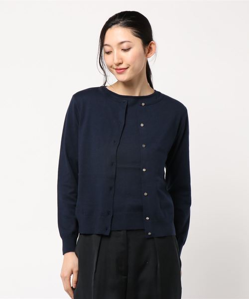 NATURAL BEAUTY(ナチュラルビューティー)の「ニットアンサンブル(アンサンブル・レディース・ベージュ/ネイビー/ピンク/ライトグリーン・38)」の14枚目の写真