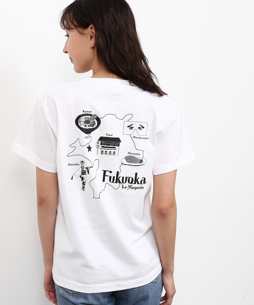 Adam Et Rope Le Magasin アダムエロペルマガザン の ご当地土産 福岡tシャツ Tシャツ カットソー Wear