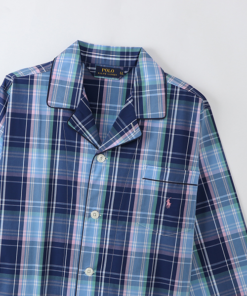 セール】【POLO RALPH LAUREN】TAYLOR チェック柄 パジャマ（ルーム