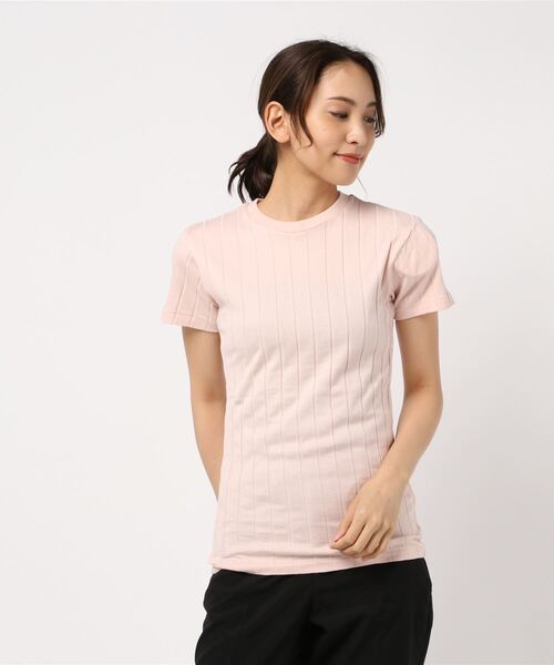 YOUNG&OLSEN The DRYGOODS STORE(ヤングアンドオルセン)の「【YOUNG & OLSEN The DRYGOODS STORE】/BROAD RIB CREW NECK(Tシャツ/カットソー・レディース・ホワイト/ブラック/ブラウン系その他/ピンク系その他/ブルー系その他/その他/オレンジ系その他/グリーン系その他/カーキオリーブ/ブルー系その他2/ピンク系その他2/グリーン/ピンク・2/1)」の10枚目の写真