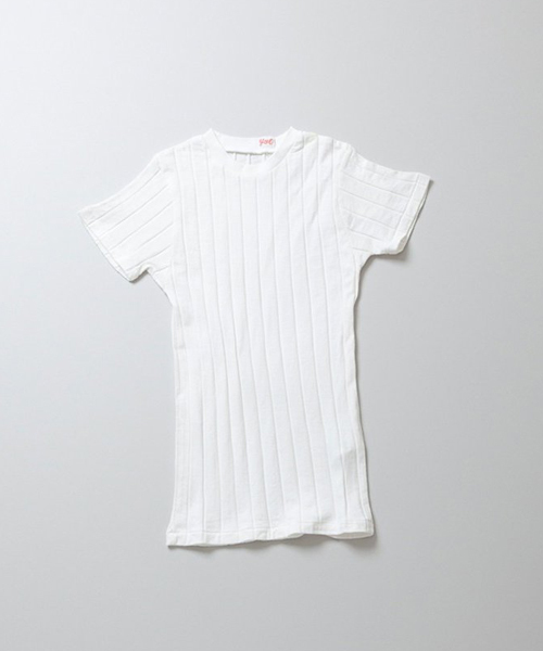 YOUNG&OLSEN The DRYGOODS STORE(ヤングアンドオルセン)の「【YOUNG & OLSEN The DRYGOODS STORE】/BROAD RIB CREW NECK(Tシャツ/カットソー・レディース・ホワイト/ブラック/ブラウン系その他/ピンク系その他/ブルー系その他/その他/オレンジ系その他/グリーン系その他/カーキオリーブ/ブルー系その他2/ピンク系その他2/グリーン/ピンク・2/1)」の2枚目の写真