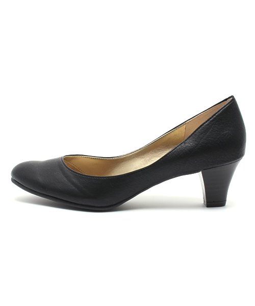 LE TALON（ルタロン）の「5.5CM ナチュラルプレーンパンプス（パンプス・レディース・ブラック/ウッド/ピンク・37/37.5/36/35.5/36.5/38/35）」の4枚目の写真