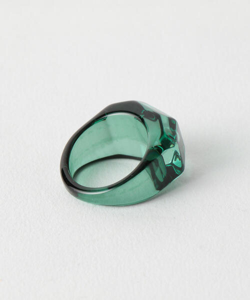 BEAUTY&YOUTH UNITED ARROWS（ビューティーアンドユースユナイテッドアローズ）の「BY∴ カッティングカラーリング о（リング・レディース・ブラック/ブラウン/ケリー・FREE）」の5枚目の写真