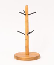 studio CLIP（スタディオクリップ）の「ウッドアイアンマグツリー（キッチン収納）」