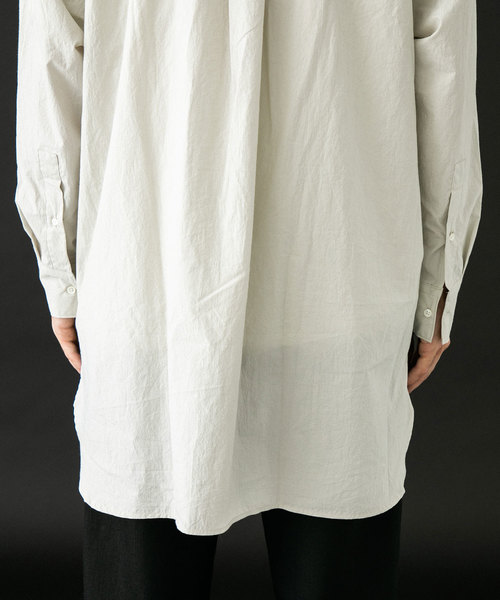 UNITED TOKYO（ユナイテッドトウキョウ）の「ロングシャツコート（シャツ/ブラウス・メンズ・グレー/ブラック・1/2/3）」の13枚目の写真