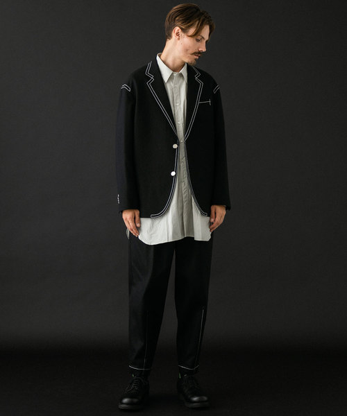 UNITED TOKYO（ユナイテッドトウキョウ）の「ロングシャツコート（シャツ/ブラウス・メンズ・グレー/ブラック・1/2/3）」の11枚目の写真