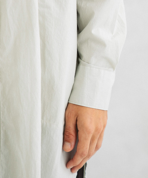 UNITED TOKYO（ユナイテッドトウキョウ）の「ロングシャツコート（シャツ/ブラウス・メンズ・グレー/ブラック・1/2/3）」の20枚目の写真