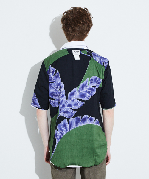 ABAHOUSE（アバハウス）の「【ARCHIVE】 PALMS GREEN REVERSIBLEシャツ（シャツ/ブラウス・メンズ・グリーン・39/40）」の11枚目の写真