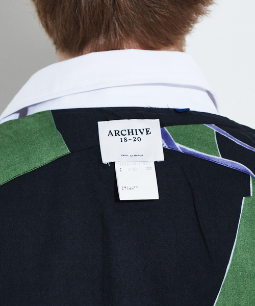 ABAHOUSE（アバハウス）の「【ARCHIVE】 PALMS GREEN REVERSIBLEシャツ（シャツ/ブラウス・メンズ・グリーン・39/40）」の9枚目の写真