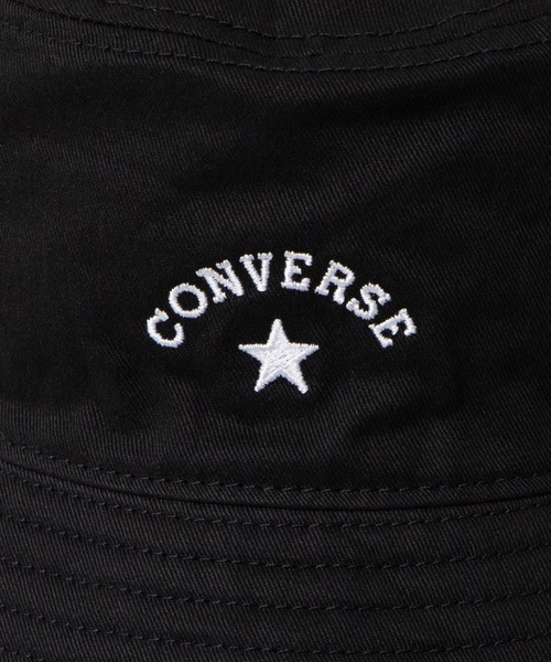 CONVERSE(コンバース)の「∴WEGO/CONVERSE別注アーチロゴバケットハット(ハット・メンズ・ブラック/ベージュ/ブラウン・FREE)」の5枚目の写真