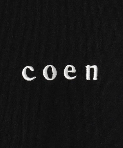 coen（コーエン）の「コーエンロゴ刺繍クルーネックスウェット（トレーナー）（スウェット・メンズ・ホワイト/ブラック・MEDIUM/LARGE/SMALL/X-LARGE）」の12枚目の写真