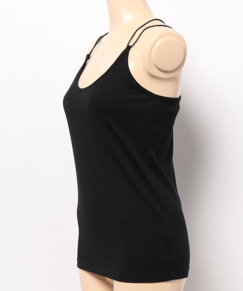 archives（アルシーヴ）の「コードストラップキャミソール（キャミソール・レディース・グリーン/ブラック/ブルー/オフホワイト/ベージュ/ブラウン・MEDIUM）」の7枚目の写真