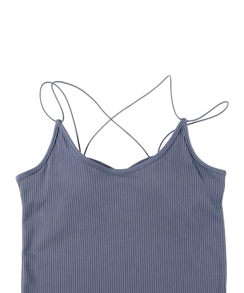 archives（アルシーヴ）の「コードストラップキャミソール（キャミソール・レディース・グリーン/ブラック/ブルー/オフホワイト/ベージュ/ブラウン・MEDIUM）」の13枚目の写真