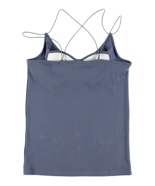 archives（アルシーヴ）の「コードストラップキャミソール（キャミソール・レディース・グリーン/ブラック/ブルー/オフホワイト/ベージュ/ブラウン・MEDIUM）」の11枚目の写真