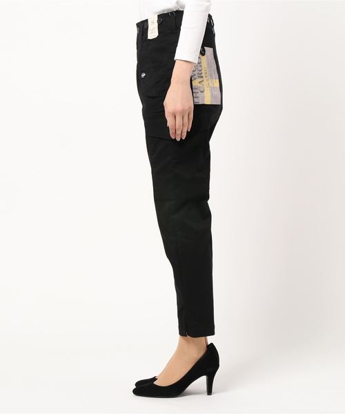 BACK NUMBER（バックナンバー）の「【BACK NUMBER】 カーゴパンツ（カーゴパンツ・レディース・ブラック・S/M/L）」の2枚目の写真