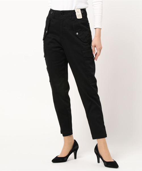 BACK NUMBER（バックナンバー）の「【BACK NUMBER】 カーゴパンツ（カーゴパンツ・レディース・ブラック・S/M/L）」の15枚目の写真