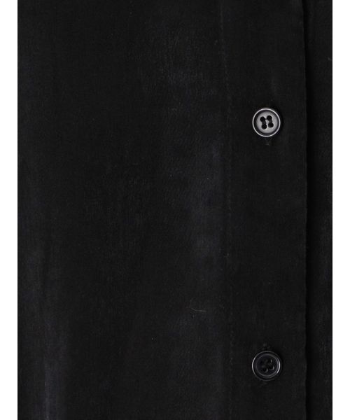 EMODA（エモダ）の「グロスバルキーボックスシャツ（シャツ/ブラウス・レディース・ブラック/ベージュ・FREE）」の16枚目の写真