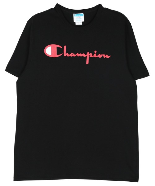 Champion(チャンピオン)の「Champion チャンピオン スクリプト ロゴ オーバーサイズ 半袖 クルーネック Tシャツ(Tシャツ/カットソー・メンズ・ブラック/グレー/ホワイト/レッド・SMALL/MEDIUM/LARGE/X-LARGE)」の9枚目の写真