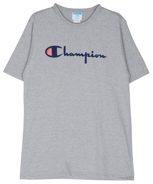 Champion(チャンピオン)の「Champion チャンピオン スクリプト ロゴ オーバーサイズ 半袖 クルーネック Tシャツ(Tシャツ/カットソー・メンズ・ブラック/グレー/ホワイト/レッド・SMALL/MEDIUM/LARGE/X-LARGE)」の17枚目の写真
